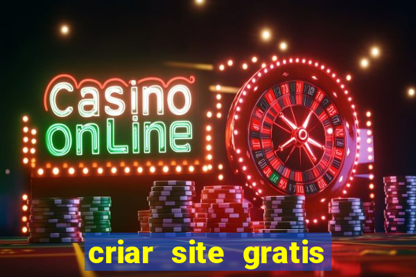criar site gratis de jogos